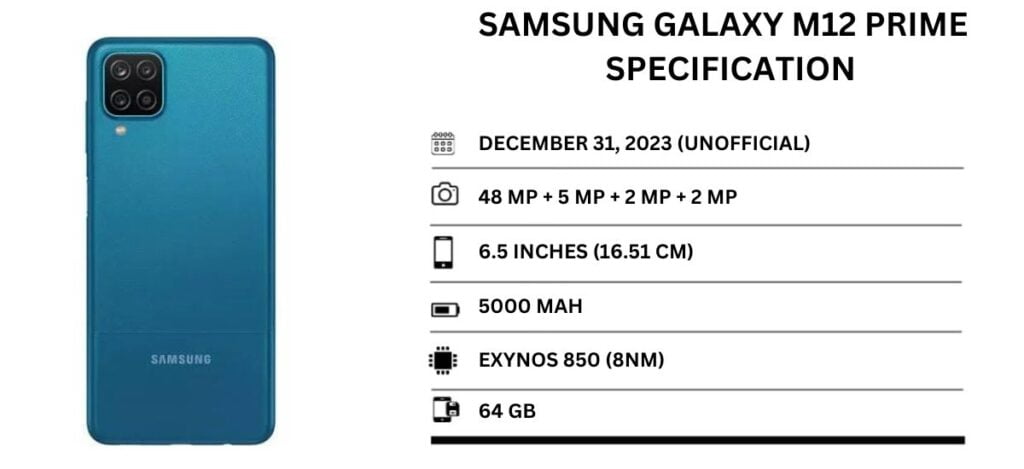 Galaxy M12 Prime