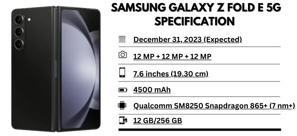 Galaxy Z Fold E