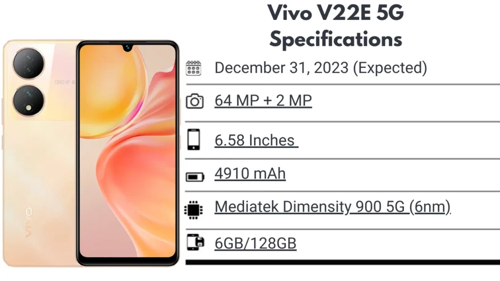 Vivo V22E 5G